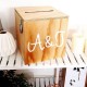 "NATURAL PLYWOOD" 25CM GIFT/TOY BOX