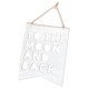 HOMELY CREATURES WHITE TO THE MOON AND BACK BANNER