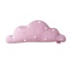 HOMELY CREATURES PINK KNITTED CLOUD CUSHION 